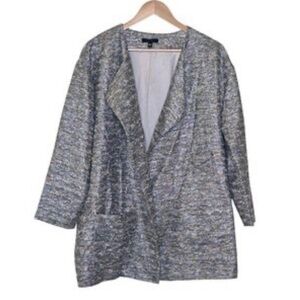Joe's Jeans Textured Multicolor Metallic Coat Jacket